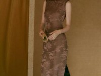 老师双开真丝旗袍施恩被c-真丝香云纱