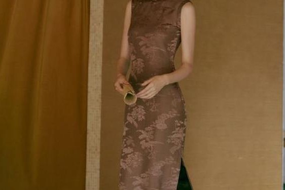 老师双开真丝旗袍施恩被c-真丝香云纱